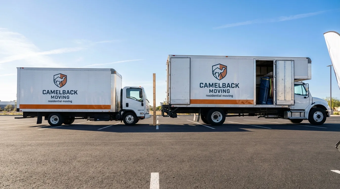 Moving truck size capacity guide in Ellicott City